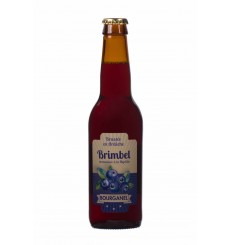 Brimbel, bière Bourganel aromatisée à la Myrtille
