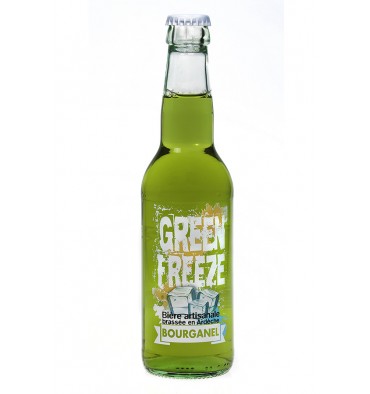 Green Freeze, bière Bourganel à la Verveine